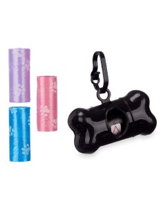 Distributeur de Sacs pour Animaux Domestiques Mascow 198 Plastique Lot (12 Unités) 2