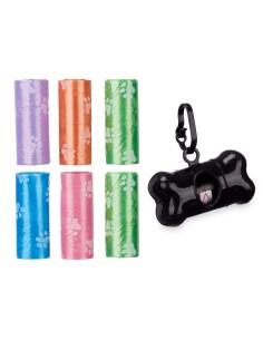 Distributeur de Sacs pour Animaux Domestiques Plastique Lot (12 Unités) 2