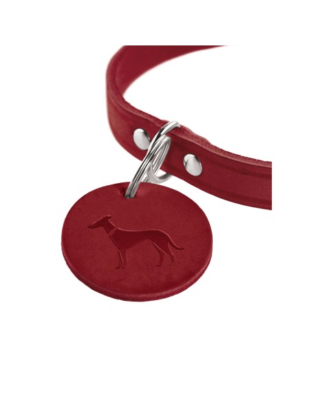 Collier pour Chien Hunter Aalborg Rouge L 45-55 cm