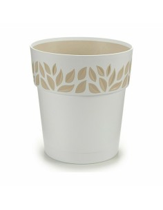Pot auto-arrosant Stefanplast Cloe Blanc Plastique 19 x 19 x 19 cm (12 Unités) 2