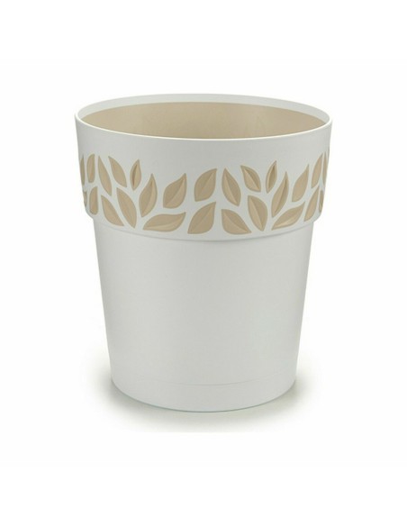 Pot auto-arrosant Stefanplast Cloe Blanc Plastique 19 x 19 x 19 cm (12 Unités)