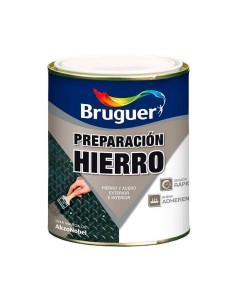 Préparation des surfaces Bruguer 5322601  Fer Séchage rapide Apprêt Gris 750 ml Mat