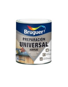 Préparation des surfaces Bruguer 5120577  Universel Acrylique Apprêt Blanc 750 ml Mat